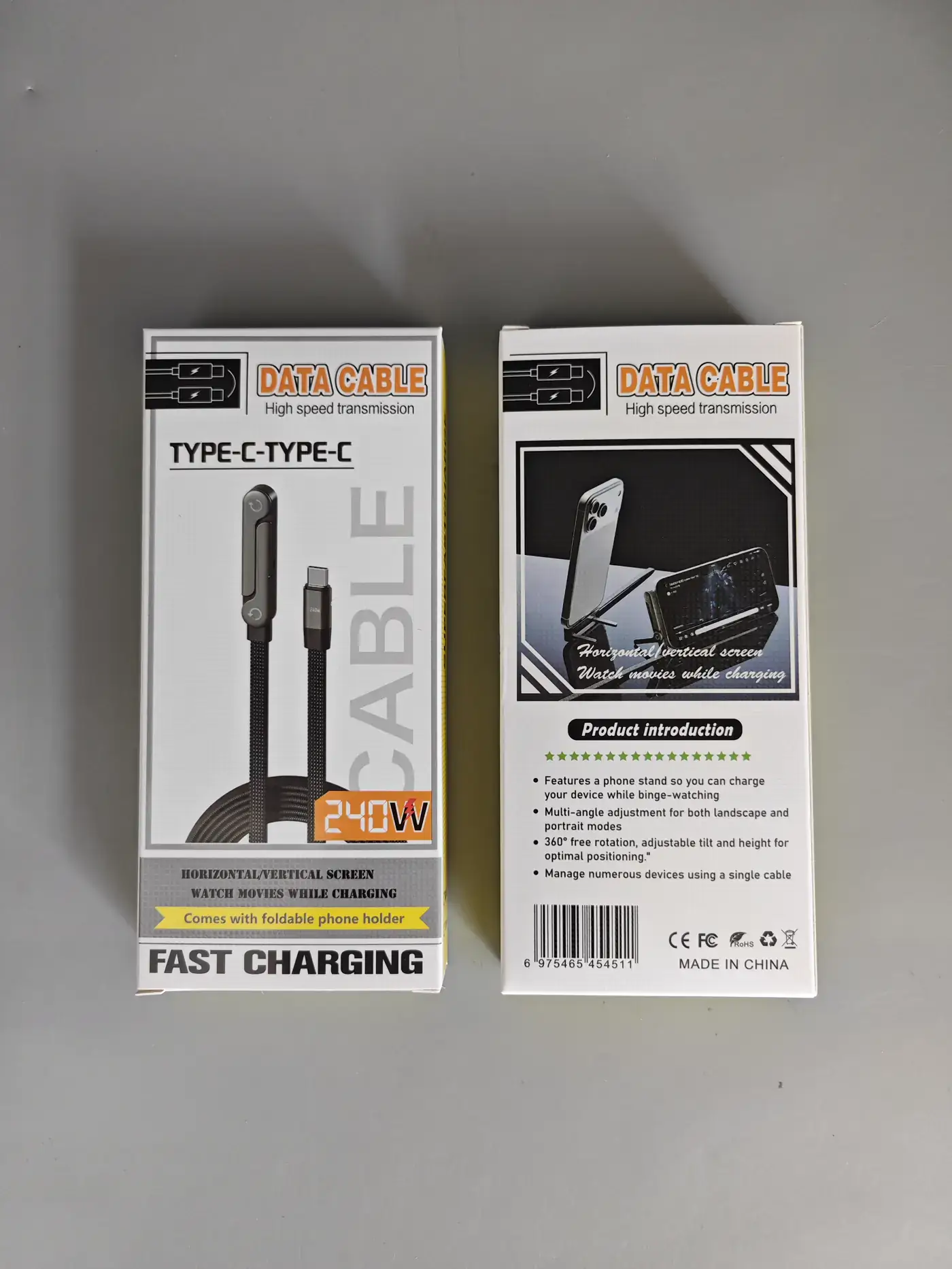 USB-C Cable Phone Stand — product photo 7 of 8