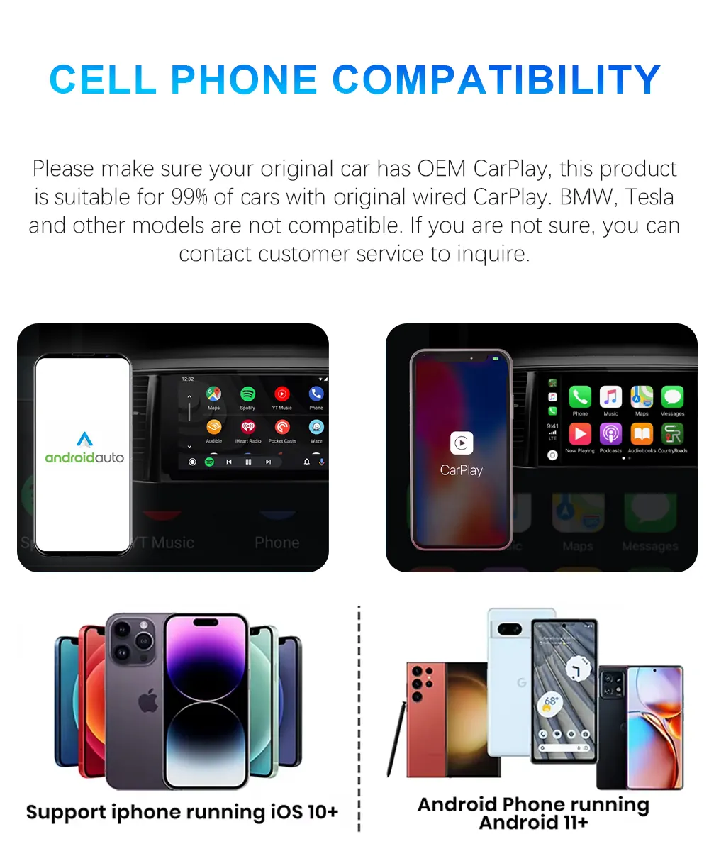 CA-50 Wireless CarPlay AI Box — product photo 15 of 22