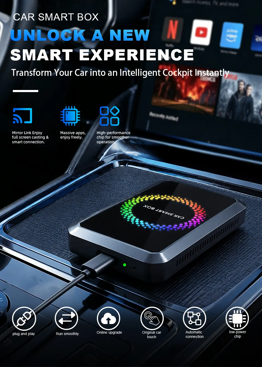 CA-50 Wireless CarPlay AI Box — product photo 17 of 22
