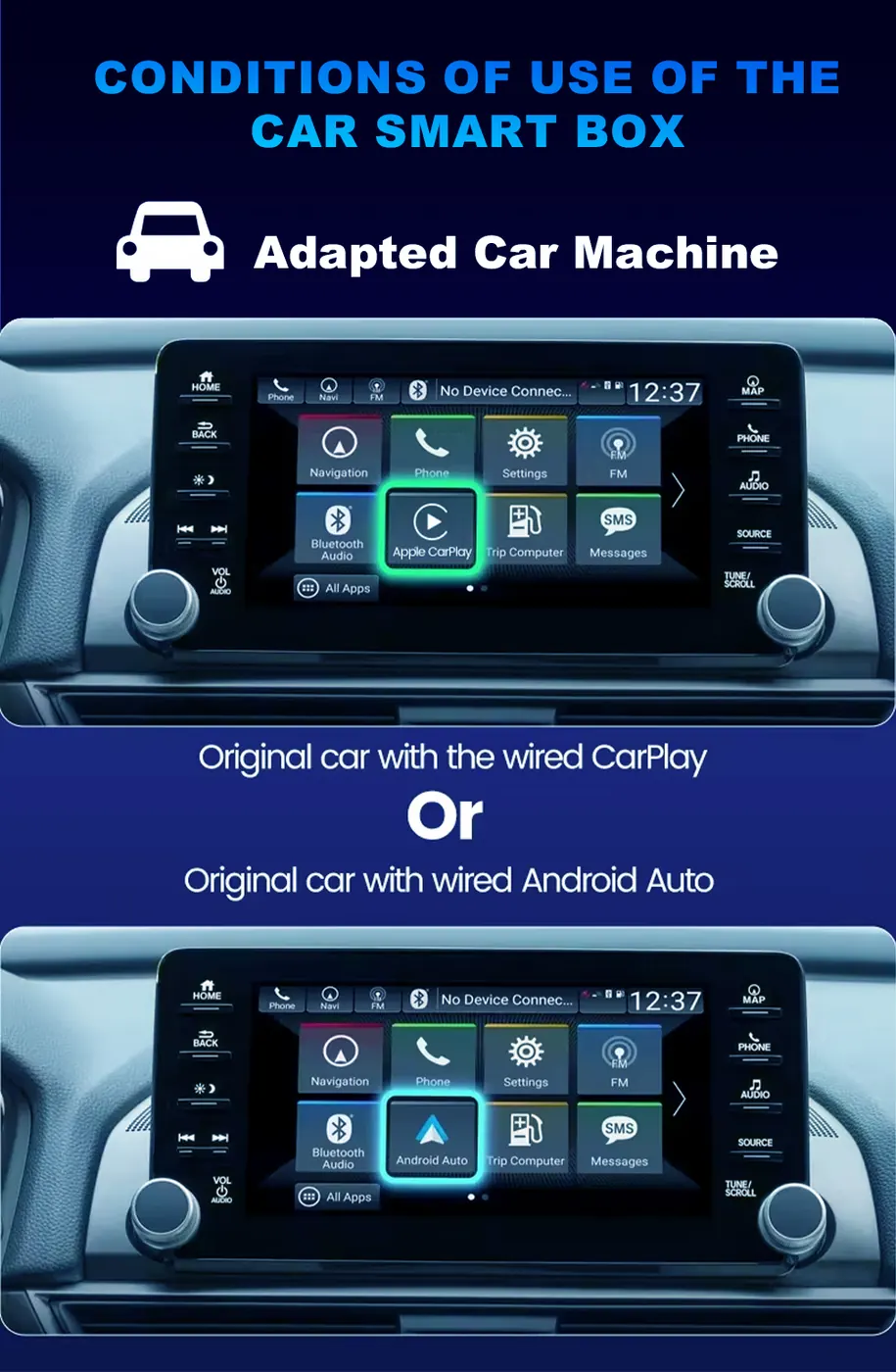 CA-50 Wireless CarPlay AI Box — product photo 19 of 22