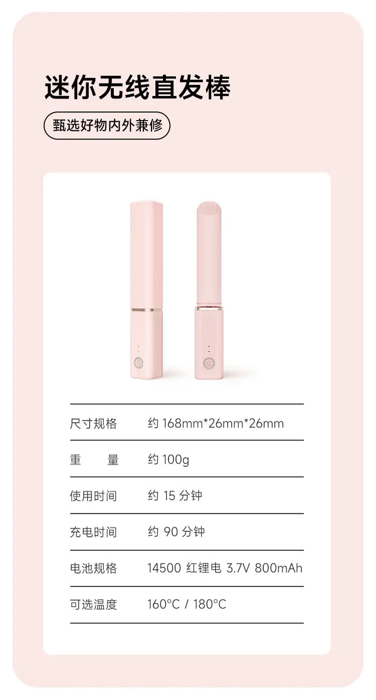 Portable Hair Straightener OEM — product photo 15 of 21