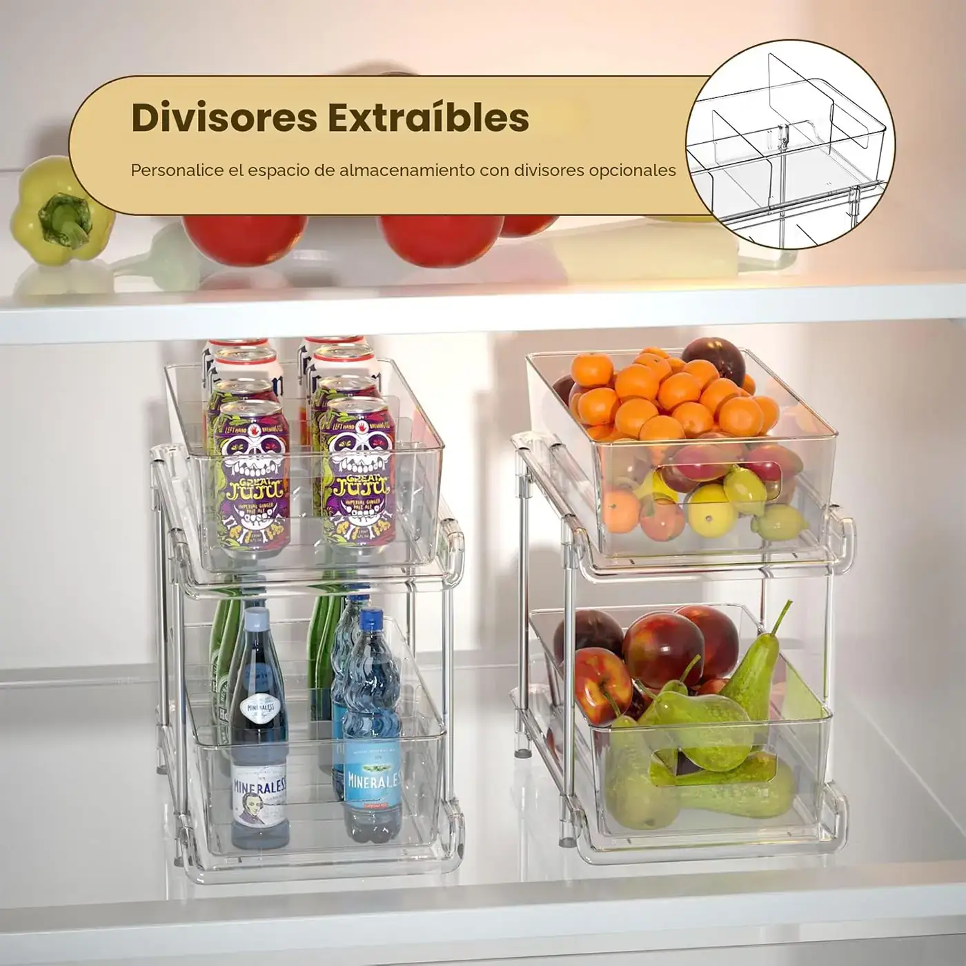 Modular Stackable Storage Bin Set — product photo 3 of 4