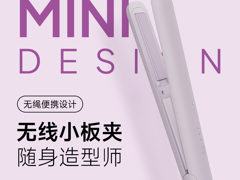 Jeter OEM example — Portable Hair Straightener OEM (Hair straighteners)