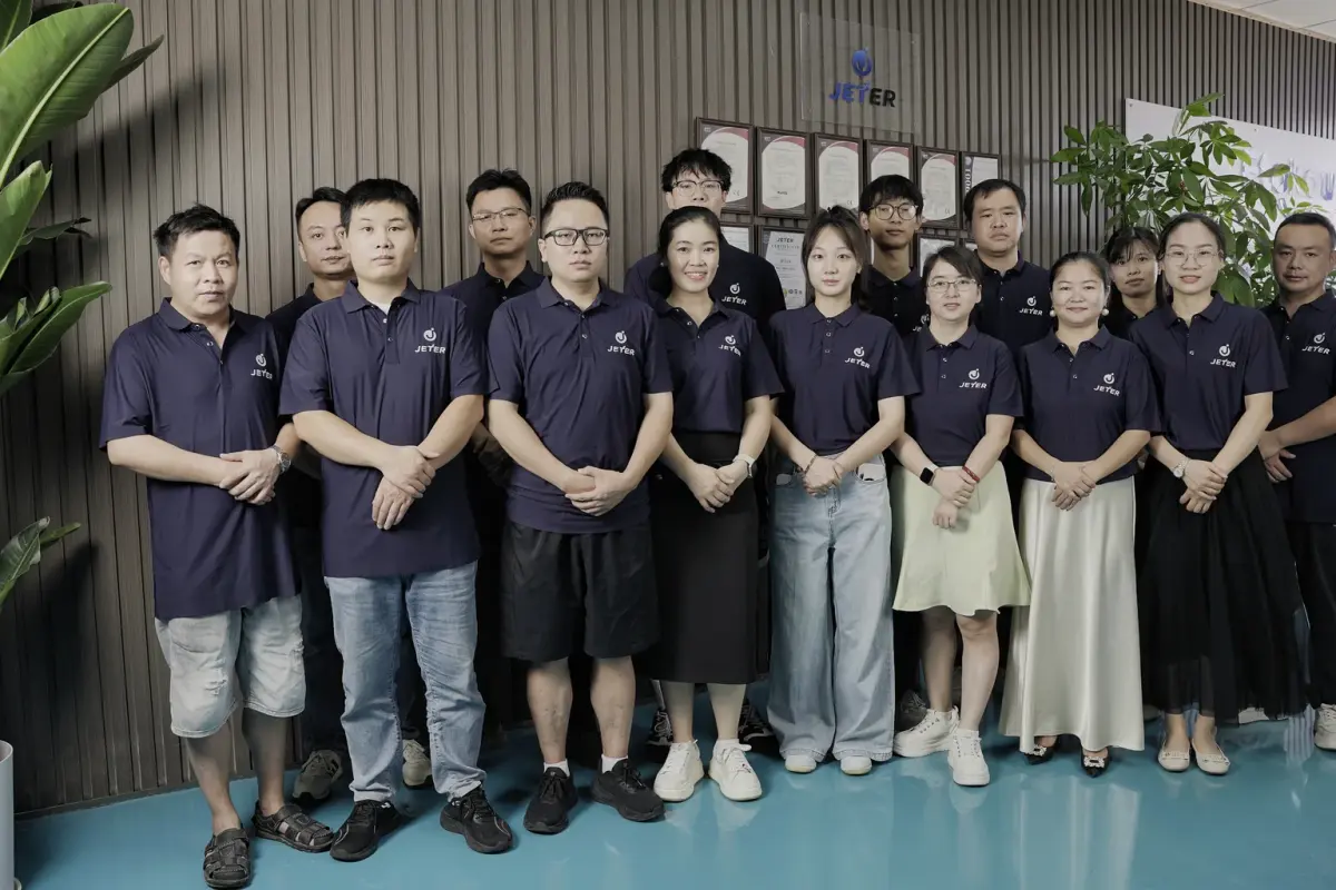 Jeter team group photo
